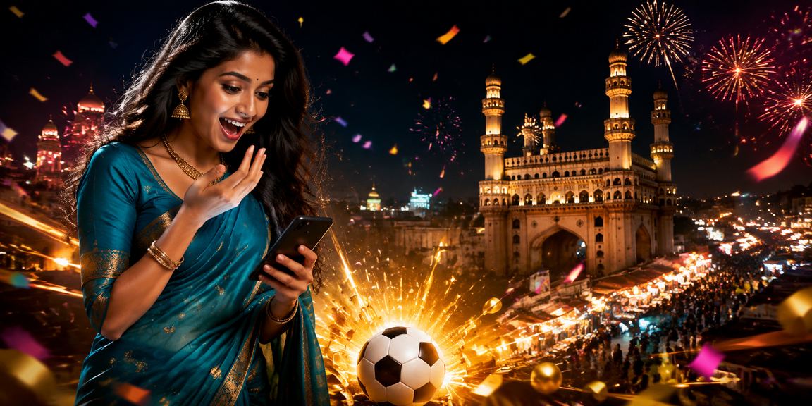 Football fans in Hyderabad placing bets